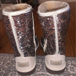 Women’s Classic Short Cosmo Sequin Ugg Boots